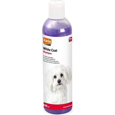 Karlie Shampoo per camice bianco, shampoo per cani, 300 ml (l'articolo può variare)