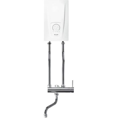 CLAGE CEX, chauffe-eau instantané compact électrique, 11 - 13,5 kW / 400 V, robinet mélangeur monotrou inclus, 2400-26490