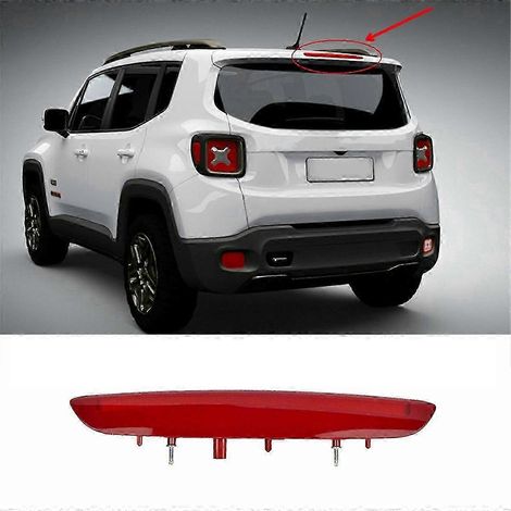 Tercera luz de freno alta para Jeep Renegade 2015-2020, luz de señalización de estacionamiento trasera de montaje alto, edición Warn 0621