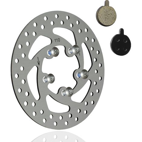 Disque de Frein Diamètre 110 mm pour Trottinette Xiaomi 1S, Essential, Mi3 (1/5)