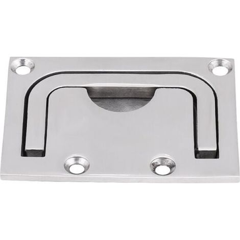 YMYNY 64 x 46 cm Stainless Steel Boat Hatch Cabinet Lift Handle for Marine Yachts