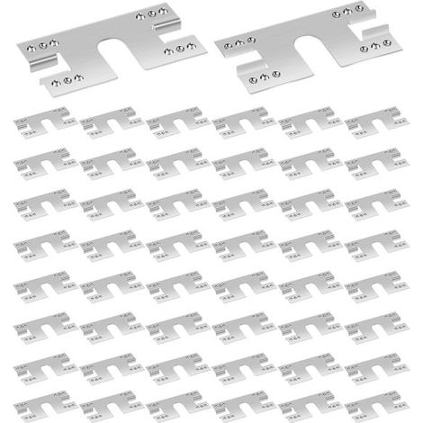 50 Photovoltaik-Solarmodule, 28 x 50 mm Grundplatte, geeignet für Photovoltaikanlagen in Wohnmobilen und Booten. (1/5)