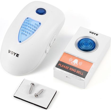 Sonnette Sans Fil Musicale - Émetteur Et Récepteur 220V - 38 Mélodies Intégrées - Portée 80M - Pour Maison (1/5)
