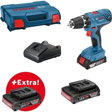 Bosch GSR 18V-21 Akku-Bohrschrauber blau 18V
