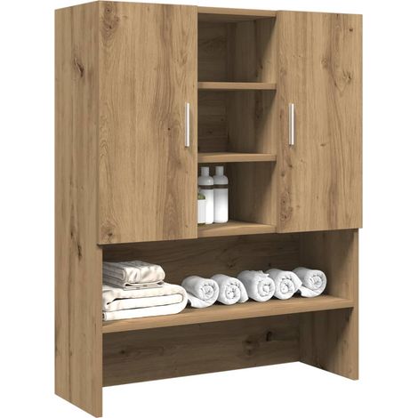 Waschmaschinenschrank Artisan-Eiche 70,5x25,5x90 cm