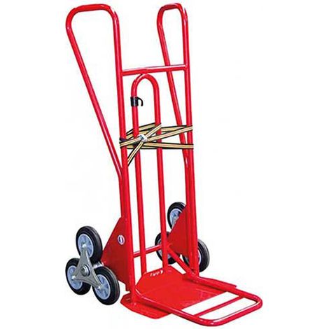 Carrello a 3 ruote pieghevole, portata 250 kg - Ruote di gomma - 810212030