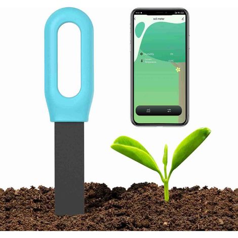 Tester du sol Intelligent Temperature Humidité Détecteur Prise en charge de la TUYA App Control Zigbee avec une fonction d'alarme de batterie basse (1/5)