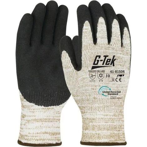 Guantes de protección pip france sas G Tek 3RX beige negro latex