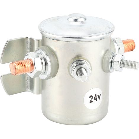 Contacteur Solénoïde Démarreur Moteur Hydraulique Normalement Ouvert Étanche Pièce Auto 200V 24VDC (1/5)