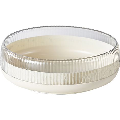 Plateau de rangement rotatif pour aliments, collations et fruits. Plateau décoratif rond multifonctionnel pour comptoir, organisateur de maquillage et de cosmétiques. (1/5)