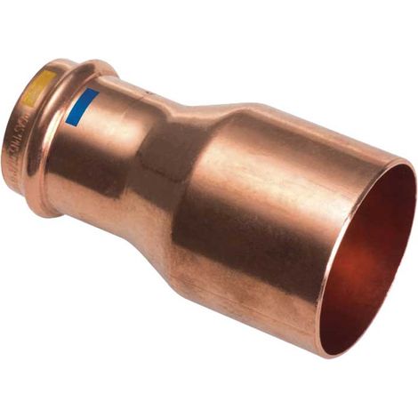 MANICOTTO RIDOTTO MASCHIO/FEMMINA IN RAME A PRESSARE Ø18 x 12 mm