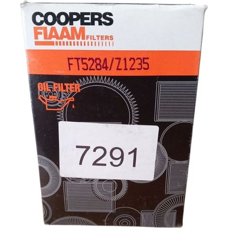Filtro olio motore marca coopers fiaam codice filtro ft5284 z1235