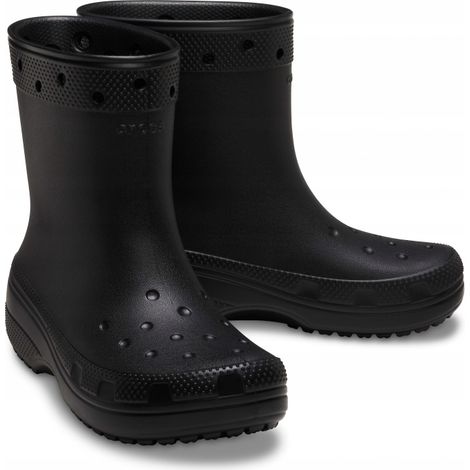 CROCS CLASSIC RAIN BOOT 208363 M10 I EU 4344 I W12 NERO (1/5)