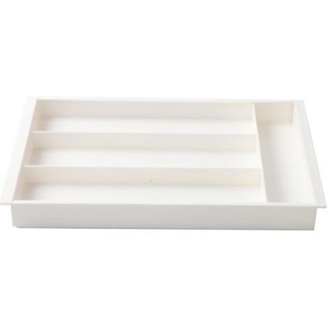 Silverware Organiseur de tiroir cuisine – Plateau à ustensiles fonctionnel pour couverts, élégant, support rétractable, boîte rangement multi-usages  Cuisine ergonomique robuste - (1/5)