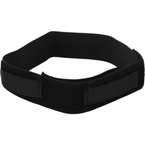 Sangle de maintien pour poche à urine - Bande molle extensible confortable - Fixation de drainage urinaire pour hommes et femmes - Noir (1/5)