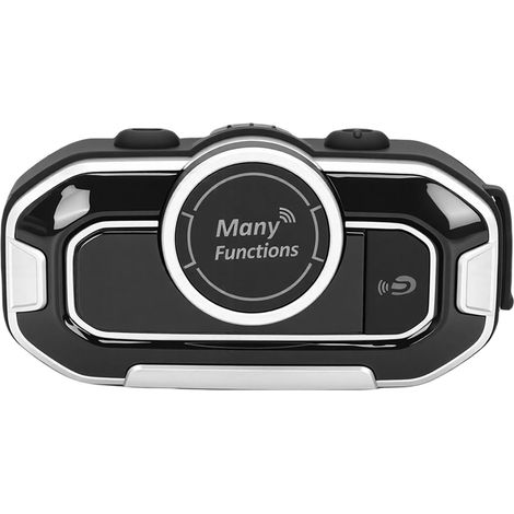 Casque Bluetooth de Moto, Casque Bluetooth 5.0 avec Suppression du Bruit et Assistant Vocal, pour Casques Intégraux 3/4 de Rallye Rétro (1/5)
