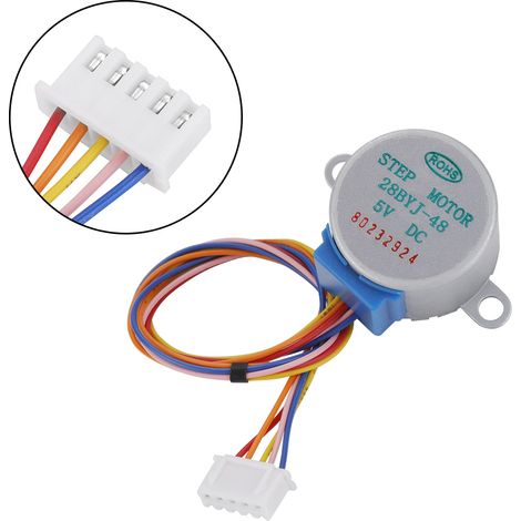 5 Stück/Set DC 5V 4-Phasen 5-Draht Schrittmotor Mikro-Untersetzungs-Schrittmotor (1/5)