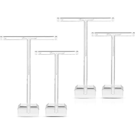 4 Stück T-förmige Ohrring-Displays