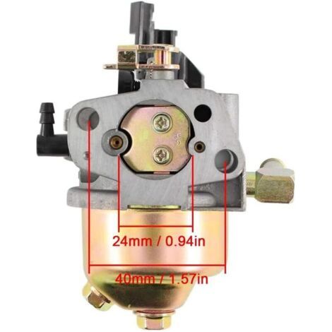 NALOOKAMIC Carburateur 951-12705 pour Troy-Bilt Storm 2410 2620 2100 souffleuse à Neige, pour MTD 270-QU 952Z265-SUA ZS365-SUA Moteur, remplace pour HUAYI 165S 165SA pour Stens 520-862 carburateur (1/4)