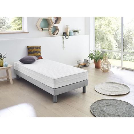 DORMIPUR - Matratze - 90 x 200 cm - Dicke 16 cm - Memory-Schaum - Maschinenwaschbarer Bezug - Ausgewogen (1/5)
