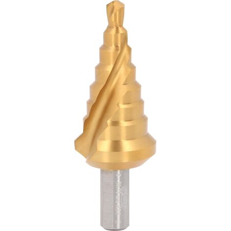 KS Tools HSS-TiN Stufenbohrer,Ø 6-26,8mm, 8 Stufen - 330.2353 (1/3)