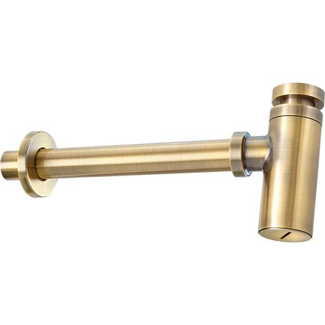 Deante Sifone per lavabo Easy-Clean in ottone tondo