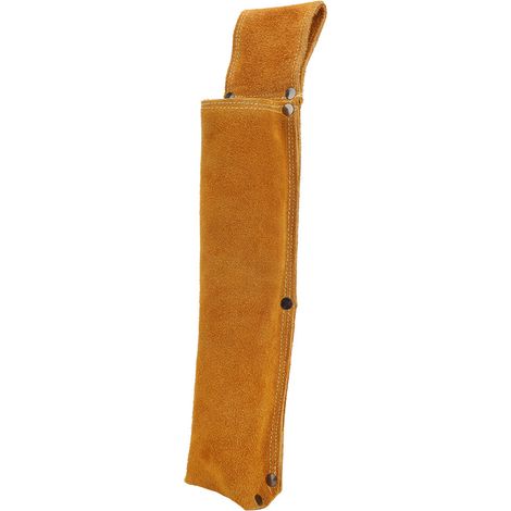Sacoche de ceinture porte-baguettes de soudage en cuir de vachette épais anti-brûlure pour soudeur (1/5)