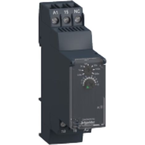 Harmony Time RE22 - Relais Temporisé - 1OF - Qc - 0,5s à 300s - 24VDC/24V à 240VACDC - RE22R1QCMU
