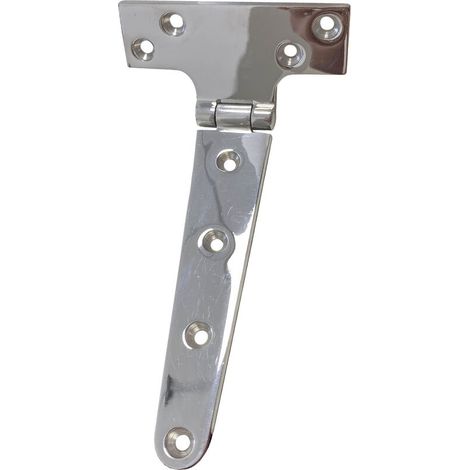 Charnières 152  75  4.5mm Épaissi Charnières en Acier Inoxydable Feuille T Type Charnière Maison Porte Porte Accessoires Idéal pour Portes De Jardin Abri Portes De Jardin (1/5)