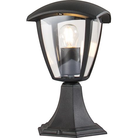 Sobremuro exterior ip44 durham 1xe27 negro sobremuro exterio (1/3)