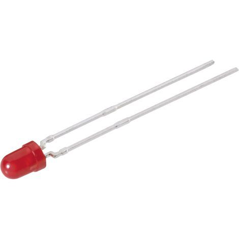 Vishay TLUR 4401 LED rouge rond 3 mm 32 mcd 60 ° 20 mA 2 V Q61565 (1/4)