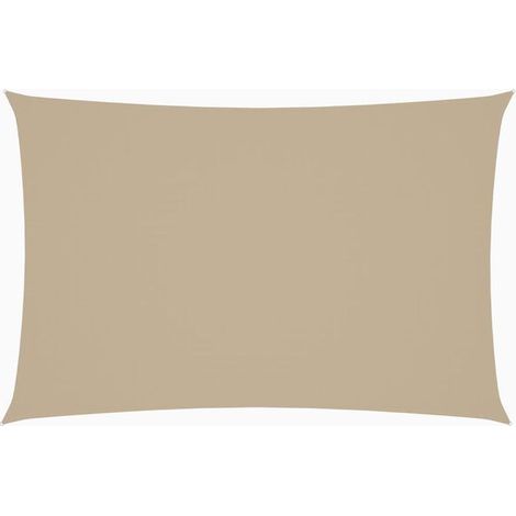 Auvent rectangulaire en tissu Oxford beige 2x4 (1/5)