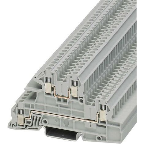 Bloc de jonction à étages pour installations Contenu: 1 pc(s) Phoenix Contact UTI 2,5-L/L 3076031 (1/4)