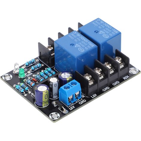 Lautsprecherschutzplatine, Zweikanal-Spannungsregler-Timing-Modul 1215V AC UPC1237 (1/5)