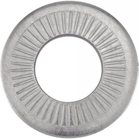 200 Rondelles Coniques Striées Série Moyenne 3 mm - NFE 25511 - Inox A2 - D-Work (1/4)