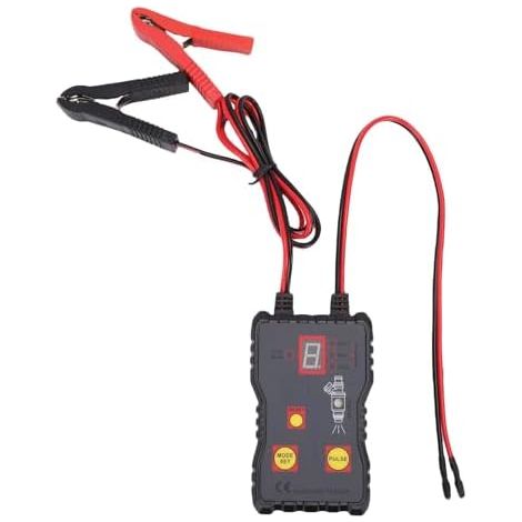Kit de Nettoyage Testeur D'injecteur Carburant, Outil Diagnostic Voiture 12V 4 Modes D'impulsion avec Protection Contre Les Courts-Circuits, pour - (1/5)