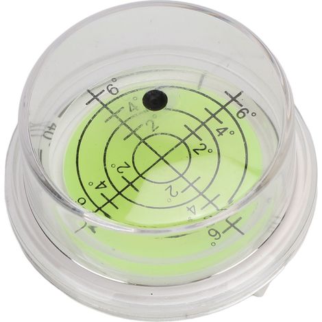 Niveau à bulle, jauge de mise au point d'angle lumineux, instrument de mesure d'angle, utilisé pour régler l'angle et la direction des panneaux solaires, vert. (1/5)