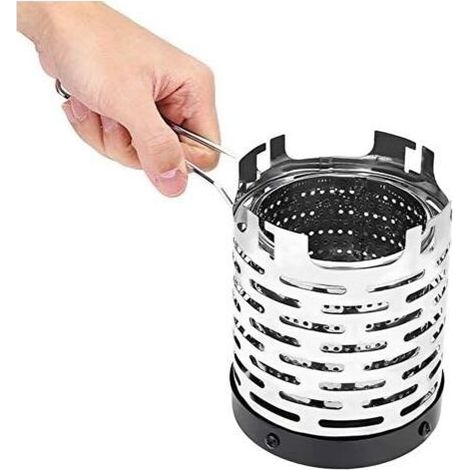 Kit de chauffage pour réchaud à gaz de camping, housse de protection pour réchaud à gaz de tente, chauffage à gaz de camping en acier inoxydable (1/5)