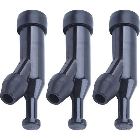 Set of 3 Spark Plug Caps for Honda GX160 GX390 GX120 GX240 GX270 GX340, Spark Plug Connector, Professional Spare Parts