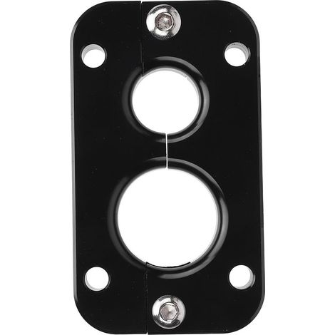 Plaque de traversée de pare-feu 01232023 en aluminium avec passe-câbles et connecteurs pour Holley Terminator X Max (1/5)
