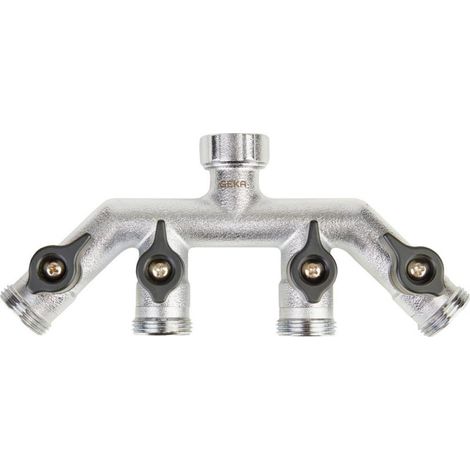 Valvola A Quattro Vie Ig G 3/4 4 X G 3/4 Ag Ms Cr Karte