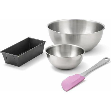 Set de 4 ustensiles de pâtisserie moule à gâteaux bol et spatule Spécial mini Spécial mini Zenker Spécial mini (1/5)