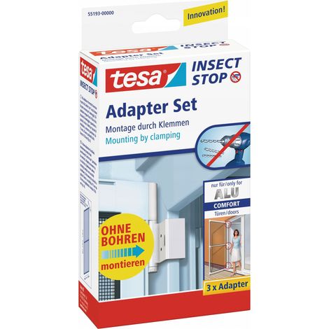 Adaptador para mosquiteras con marco Tesa Alu blancas