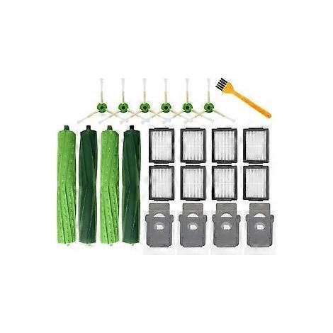 Brosse latérale principale, filtre HEPA, sac à poussière pour aspirateur robot Cleaneer I3 I4 I6 I7 I8 J7 E5 E6 E7 - Pièces détachées (1/5)
