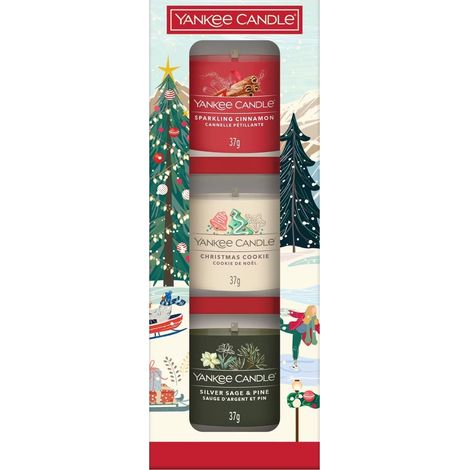 Geschenkset Christmas Classics mit 3 Mini-Kerzen (1/3)