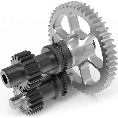 Engrenage droit CNC à revêtement nano monobloc en acier inoxydable pour extrudeuse Sherpa Mini pour imprimante 3D Voron V0()