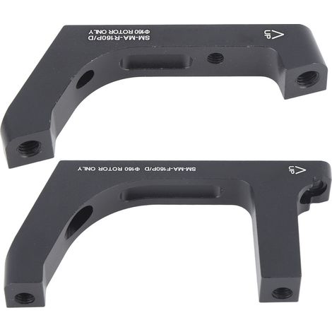 Kit adaptateur de frein à disque vélo, montant colonne en alliage d'aluminium, compatible disque 160mm (1/5)
