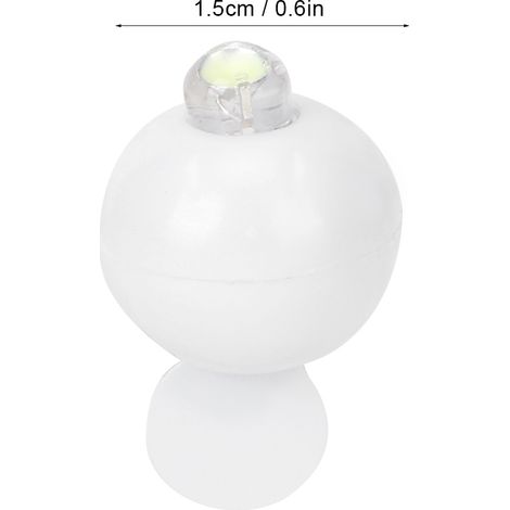 Lot de 100 mini lampes lumineuses LED rondes en forme de ballon, idéales pour Noël, les mariages, les fêtes et la décoration intérieure (lumière blanche). (1/5)