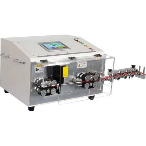 Machine automatique pour couper et dénuder les câbles unipolaires (1.5-70mmq) (1/3)
