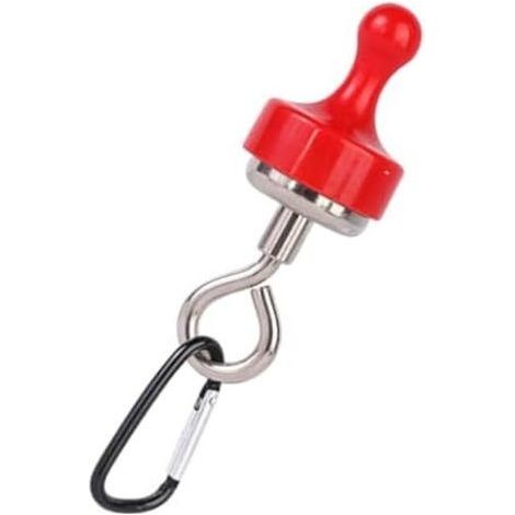 Crochets Magnétiques Pour Croisière,Avec Organisateur Puissant Accrochage - Porte-Vêtements Magnétique,Pour Croisière, Camping-Car, Cuisine, Salle De Bain, Grill Extérieur, Réfrigérateur Rouge (1/5)
